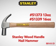 STANLEY WOOD HANDLE NAIL HAMMER 13OZ | 16OZ