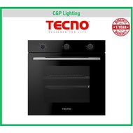 Tecno 73L 6 Multi-function Upsized Capacity Built-in Oven TBO7006Bk