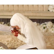 PLAIN VEIL😍🌹SIMPLE VEIL SESUAI UNTUK BERTUNANG