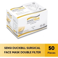 Sensi Masker Duckbill / Masker Muka 3Ply SENSI 1 BOX 50 Pcs Face Mask