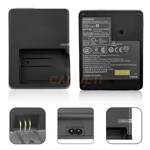 LP-E5 LP E5 LC-E5 LC-E5C LC-E5E Digital Camera Battery Charger For Canon EOS 450D 500D 1000D Kiss F