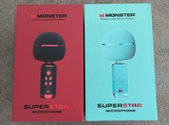 Monster Superstar 無線咪高峰 (紅色/藍色)