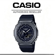 【2‑Year Warranty】100% Original G‑Shock Japan Watch GM2100 Gray‑Black Resin Strap Men QuartzSports Wa