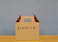 kardus jinjing | box jinjing | karton packing ( 21 x 14.5 x 16 )