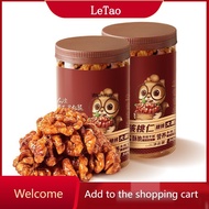 Three Squirrels Candied Walnuts 500G Canned Pure Nuts Snack Nutritious Walnut Kernel Fresh Honey Fla