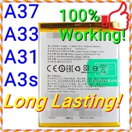 (Long Lasting) NEW ORI Stable Battery for Oppo A3s A37 A37f A37m Neo9 A31 2020 A33 2015 / BLP615 BLP
