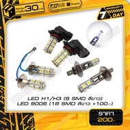 LED H1 H3 9006 (9-18 SMD White)