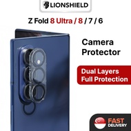 (SG) LionShield Camera Protector Lens Cover Tempered Glass, Compatible with Samsung Z Fold 8 Ultra /