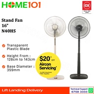 KDK Living Fan 40cm Plastic Blade N40HS