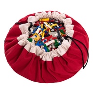 比利時 Play &amp; Go - 玩具整理袋-經典紅-展開直徑 140cm/重量 850g/產品包裝 24.5×21.5×5.5cm