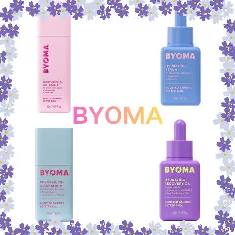 BYOMA Moisturizing Facial Oil Skincare Deep Nourishment Hydrating Repair Oil Anti Dryness Anti Sensi