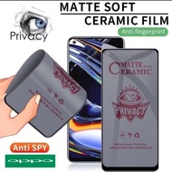 Ceramic Matte Anti Spy oppo A54 A54 5G A54s A74 4G A74 5G A94 4G A94 5G A35 A55 4G A55 5G A95 A95 5G