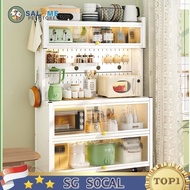 CH SSL Kitchen Cabinet Storage Cabinet Hole Board, Shelf, Side Multi-functional Electrical Appliances, Floor Microwave Oven, JP