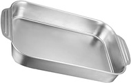 Amphora Grilled Fish Plate Stainless Steel Baking Tray Cookie Plate Microwave Grill Pan Grill Pan for Stove Nut Tray Bakeware Pan Vegetable Tray Stainless Steel Plate Food Metal