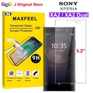 MAXFEEL Tempered Glass Sony Xperia XA2 XA2 Dual XA 2 Clear