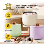 Bright Crown 1.8L Rice Cooker Mini/Penanak nasi 450watt /Panci Listrik/Penanak Nasi Mini Serbaguna