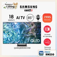 Samsung 85" Q60D QLED 4K Smart TV (2024) |  QA85Q60DAKXXM TV Television 电视机