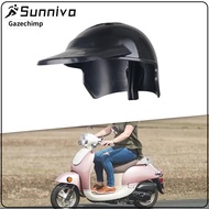 Bike Phone Stand Sun Visor Rain Cover Anti Reflection Lovely Sun Protection Helmet Shaped Phone Hold