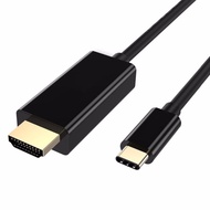 2M USB C To HDMI Cable 4K 30hz Thunderbolt3 Converter for MacBook Samsung Galaxy S9/S8 Huawei USB-C Cable