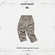 “ZR-M04” Multi-type Suit Trousers - L-Gray