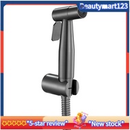 【BM】Handheld Bidet Spray Shower Set Toilet Sprayer Douche Kit Bidet Faucet with Base and 1.5M Hose Stainless Steel, A