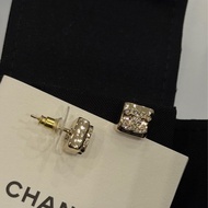 chanel 方糖帶鑽logo 台灣購證全新賠售