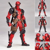 Revoltech Yamaguchi Deadpool 2 Action Figure Articulated Gear Joint Collectible Model With Interchan