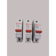 Miniature Circuit Breaker MCB MBY22 1P 6A 10A 16A Excessive Circuit Breaker SNI
