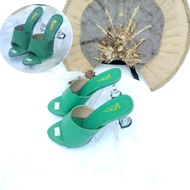 7cm glass heel high heel sandals setiletto