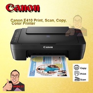 CANON E410 ALL IN ONE PIXMA INK EFFICIENT PRINTER (NO WIFI PRINTING FUNCTION)