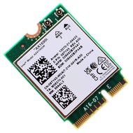 Deal4GO 1690i AX411NGW 802.11AX 6GHz Wi-Fi 6E M.2 CNVio2 Tri Band 2.4Gbps Wireless WiFi Adapter w/Bl