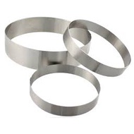 Cake Ring Mould Stainless Steel Plating Ring 4 / 5 / 6 / 7 / 8 / 9 inch