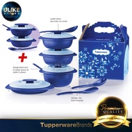 ⭐ Tupperware Purple Royale Petit Serveware Set Gourmet Server Set Tupperware Raya Set 2023 Hadiah Kahwin Tupperware Gift