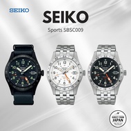 Seiko Watch 5 Sports Field GMT "Sports Style" SBSC013 Men's Black  
Seiko Watch 5 Sports Field GMT "