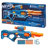 NERF Elite 2.0 Eaglepoint RD-8 Blaster -- 8-Dart Drum, Detachable Scope and Barrel, 16 Official