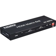 4K 60hz 6x2 Matrix 6 IN 2 OUT HDMI Switch Splitter 4x2 HDMI Matrix Audio Video Converter for PS4 Cam