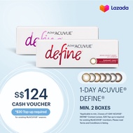 $124 ACUVUE® Beauty Contact Lens Cash Voucher