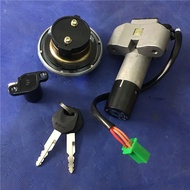 Suitable for Suzuki Prince National Three HJ125-8E/GN125F/GN125-2F Motorcycle Car Lock Cover Lock Fu