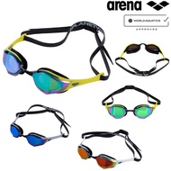 (From JAPAN)ARENA Goggles World Aquatics Approved Cobra Edge Design Mirror Lense Anti-Fog AS5FGG00U