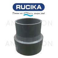 RUCIKA R SOCK SOCKET PVC 21⁄2+32" D SOCK PLASTIC SOCKET STRAIGHT PIPE CONNECTION 211/2