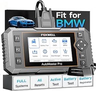 FOXWELL NT510 Pro fit for BMW OBD2 Scanner with 12V Battery Tester, Full System Diagnostic Bi-Direct