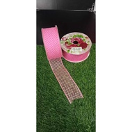 Organza Ribbon Roll 9 meters long 1.5 inches (3cm) width 1.5T75 In Flower Decoration Packaging Weddi