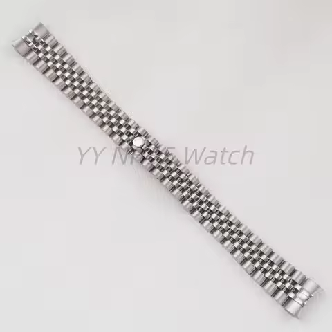 Lady's Rose/Silver/Gold Stainless Steel Watch Strap Jubilee Bracelet Fit Seiko Datejust Style 17mm W