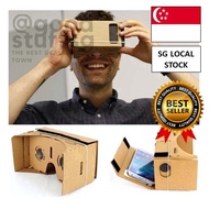 [SG FREE 🚚] 3D VR Virtual Reality Google Cardboard Headset Movie Games