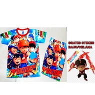 Sc COLLECTION/Complete BOBOIBOY Children's Clothes | Boboiboy SOLAR AIR Fire GALAXY Children's Cloth