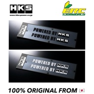 HKS Powered by HKS Sticker Set - Black / White