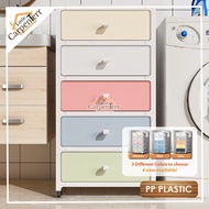 Little Carpenterr Clothes Organizer PP Plastic Drawer Wardrobe Storage Cabinet Cupboard Kabinet Almari Baju Laci Plastik
