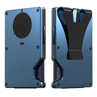 ซองใส่บัตรโลหะ ZEEKER พร้อม Apple Airtag ซองใส่บัตร FindMy ที่เชื่อมต่อกับโทรศัพท์มือถือ Apple พร้อม