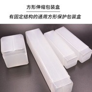 D8-D26 [Transparent] Square Retractable Box CNC Milling Cutter Box Drill Bit Box Cutter Box Bearing 