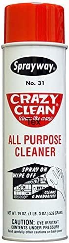 ▶$1 Shop Coupon◀  Sprayway SW031-12PK Crazy Clean All Purpose Cleaner, 19 oz, Pack of 12